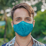 FACE MASK - 5 Pieces Set Elepanta Face Masks - Buy Today Elephant Pants Jewelry And Bohemian Clothes Handmade In Thailand Help To Save The Elephants FairTrade And Vegan