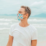 FACE MASK - 5 Pieces Set Elepanta Face Masks - Buy Today Elephant Pants Jewelry And Bohemian Clothes Handmade In Thailand Help To Save The Elephants FairTrade And Vegan
