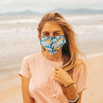 FACE MASK - 5 Pieces Set Elepanta Face Masks - Buy Today Elephant Pants Jewelry And Bohemian Clothes Handmade In Thailand Help To Save The Elephants FairTrade And Vegan