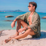 COLOMBO KIMONO Elepanta Unisex Kimono - Buy Today Elephant Pants Jewelry And Bohemian Clothes Handmade In Thailand Help To Save The Elephants FairTrade And Vegan
