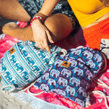 AGRA DRAWSTRING BACKPACK Elepanta Backpacks - Buy Today Elephant Pants Jewelry And Bohemian Clothes Handmade In Thailand Help To Save The Elephants FairTrade And Vegan