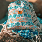 ANGKOR DRAWSTRING BACKPACK Elepanta Backpacks - Buy Today Elephant Pants Jewelry And Bohemian Clothes Handmade In Thailand Help To Save The Elephants FairTrade And Vegan