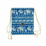 BALI DRAWSTRING BACKPACK Elepanta Backpacks - Buy Today Elephant Pants Jewelry And Bohemian Clothes Handmade In Thailand Help To Save The Elephants FairTrade And Vegan