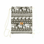 KRABI DRAWSTRING BACKPACK Elepanta Backpacks - Buy Today Elephant Pants Jewelry And Bohemian Clothes Handmade In Thailand Help To Save The Elephants FairTrade And Vegan