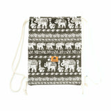 KRABI DRAWSTRING BACKPACK Elepanta Backpacks - Buy Today Elephant Pants Jewelry And Bohemian Clothes Handmade In Thailand Help To Save The Elephants FairTrade And Vegan