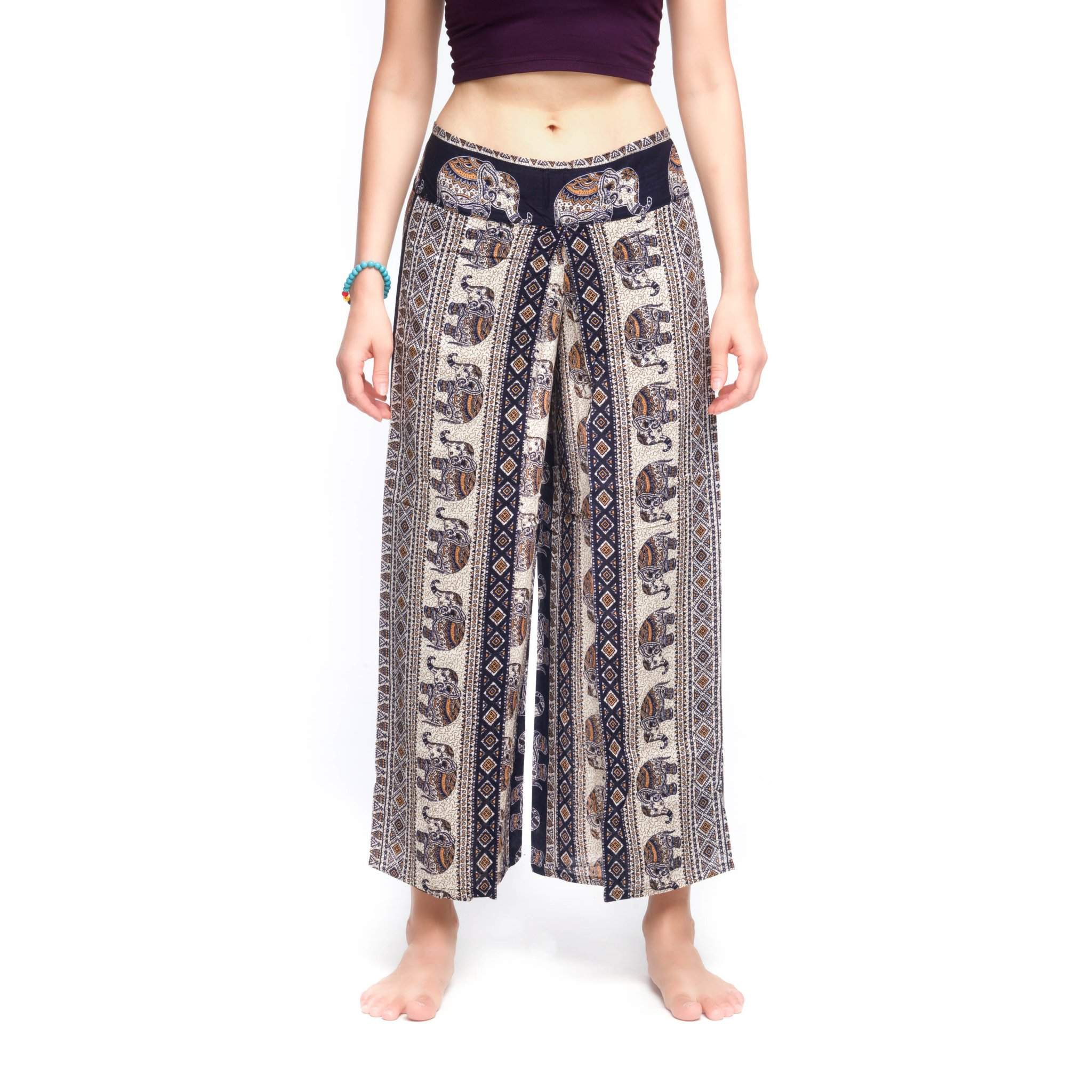 ANGKOR PALAZZO Elepanta Palazzo Pants - Buy Today Elephant Pants Jewelry And Bohemian Clothes Handmade In Thailand Help To Save The Elephants FairTrade And Vegan