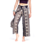 ANGKOR PALAZZO Elepanta Palazzo Pants - Buy Today Elephant Pants Jewelry And Bohemian Clothes Handmade In Thailand Help To Save The Elephants FairTrade And Vegan