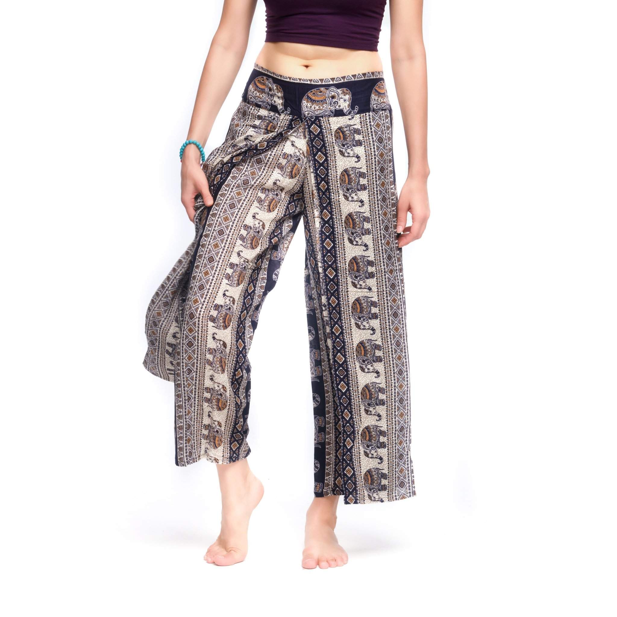 ANGKOR PALAZZO Elepanta Palazzo Pants - Buy Today Elephant Pants Jewelry And Bohemian Clothes Handmade In Thailand Help To Save The Elephants FairTrade And Vegan