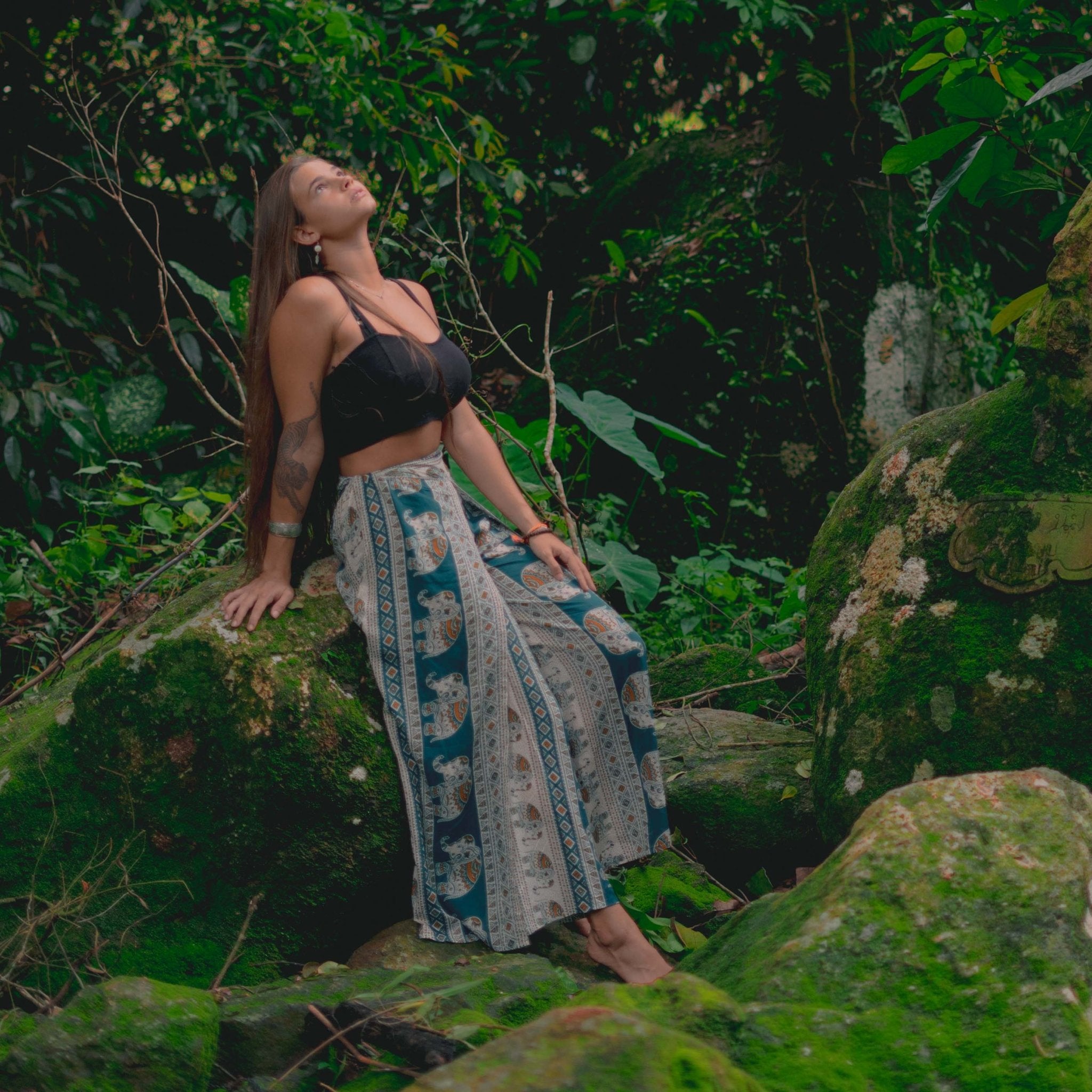 ANGKOR PALAZZO Elepanta Palazzo Pants - Buy Today Elephant Pants Jewelry And Bohemian Clothes Handmade In Thailand Help To Save The Elephants FairTrade And Vegan