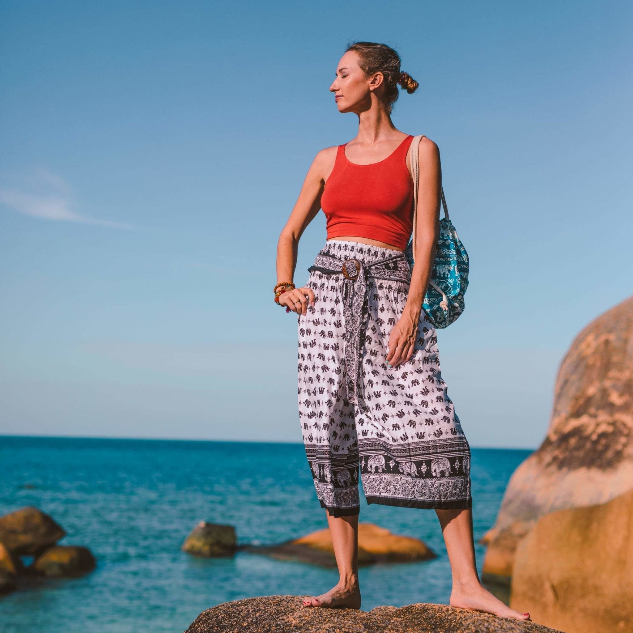 MALAWI PALAZZO Elepanta Palazzo Pants - Buy Today Elephant Pants Jewelry And Bohemian Clothes Handmade In Thailand Help To Save The Elephants FairTrade And Vegan