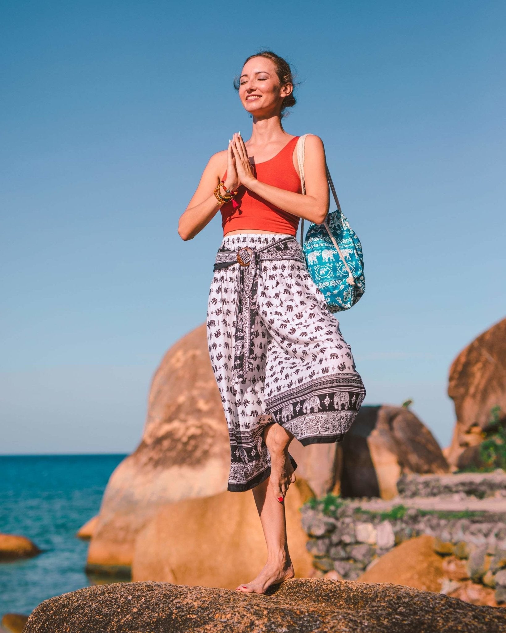 MALAWI PALAZZO Elepanta Palazzo Pants - Buy Today Elephant Pants Jewelry And Bohemian Clothes Handmade In Thailand Help To Save The Elephants FairTrade And Vegan