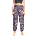 AGRA PANTS - Elastic Waist Elepanta Elastic Waist Pants - Buy Today Elephant Pants Jewelry And Bohemian Clothes Handmade In Thailand Help To Save The Elephants FairTrade And Vegan