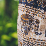 ANGKOR PANTS - Elastic Waist Elepanta Elastic Waist Pants - Buy Today Elephant Pants Jewelry And Bohemian Clothes Handmade In Thailand Help To Save The Elephants FairTrade And Vegan