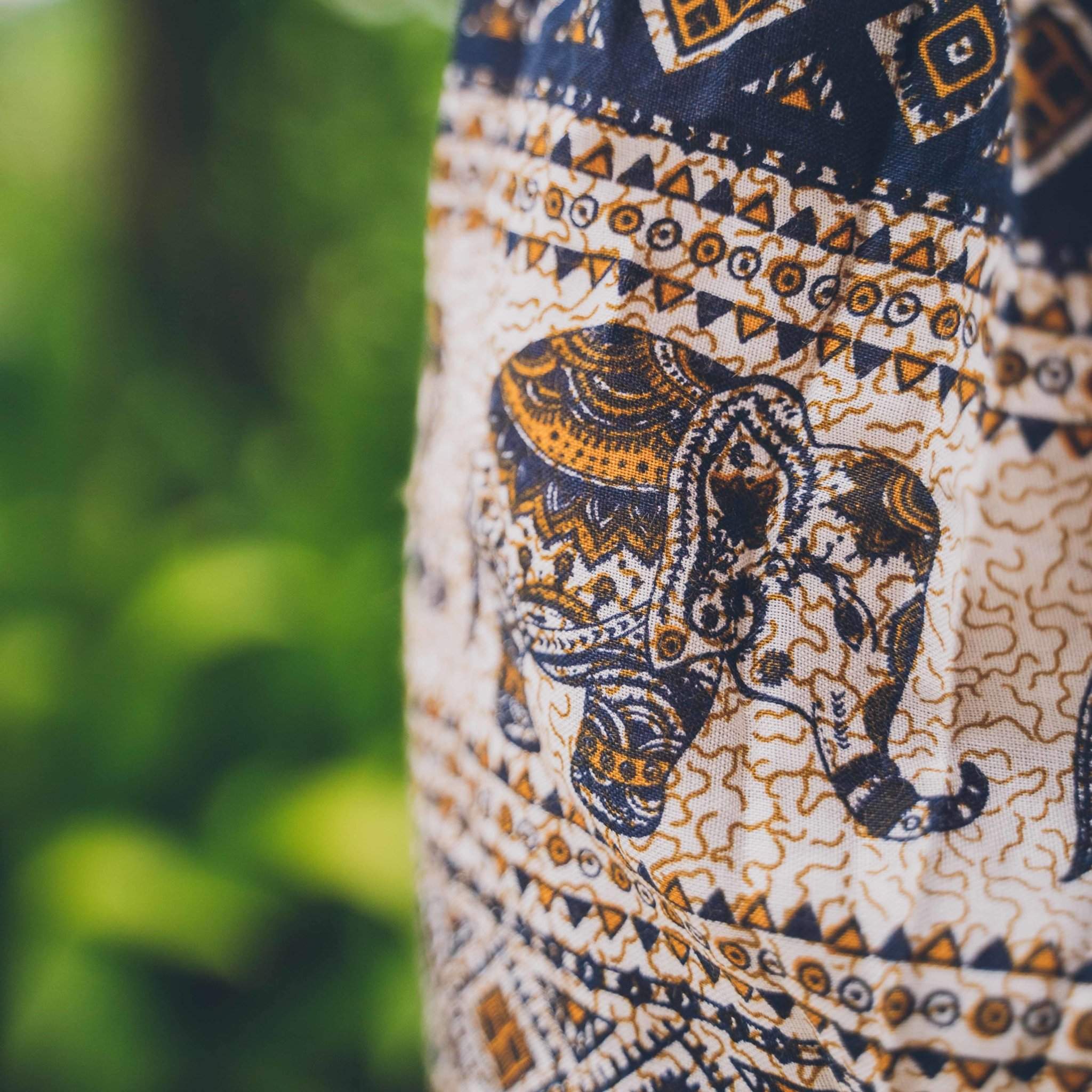ANGKOR PANTS - Elastic Waist Elepanta Elastic Waist Pants - Buy Today Elephant Pants Jewelry And Bohemian Clothes Handmade In Thailand Help To Save The Elephants FairTrade And Vegan