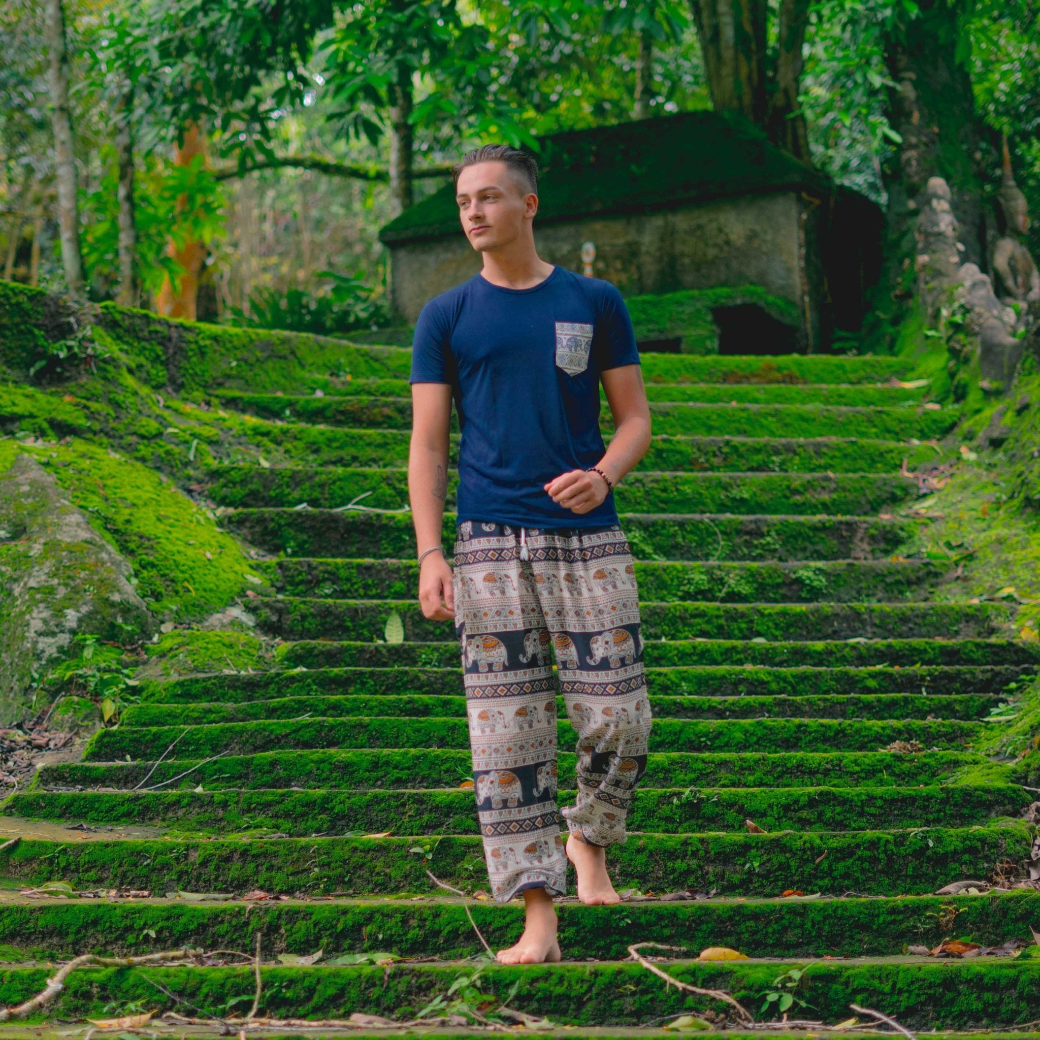 ANGKOR PANTS - Drawstring Elepanta Drawstring Pants - Buy Today Elephant Pants Jewelry And Bohemian Clothes Handmade In Thailand Help To Save The Elephants FairTrade And Vegan