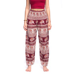 ANGKOR PANTS - Elastic Waist Elepanta Elastic Waist Pants - Buy Today Elephant Pants Jewelry And Bohemian Clothes Handmade In Thailand Help To Save The Elephants FairTrade And Vegan