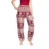 ANGKOR PANTS - Elastic Waist Elepanta Elastic Waist Pants - Buy Today Elephant Pants Jewelry And Bohemian Clothes Handmade In Thailand Help To Save The Elephants FairTrade And Vegan
