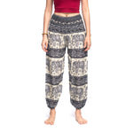 BALI PANTS - Elastic Waist Elepanta Elastic Waist Pants - Buy Today Elephant Pants Jewelry And Bohemian Clothes Handmade In Thailand Help To Save The Elephants FairTrade And Vegan