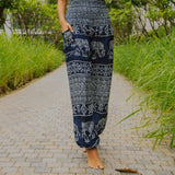 COLOMBO PANTS - Elastic Waist Elepanta Elastic Waist Pants - Buy Today Elephant Pants Jewelry And Bohemian Clothes Handmade In Thailand Help To Save The Elephants FairTrade And Vegan