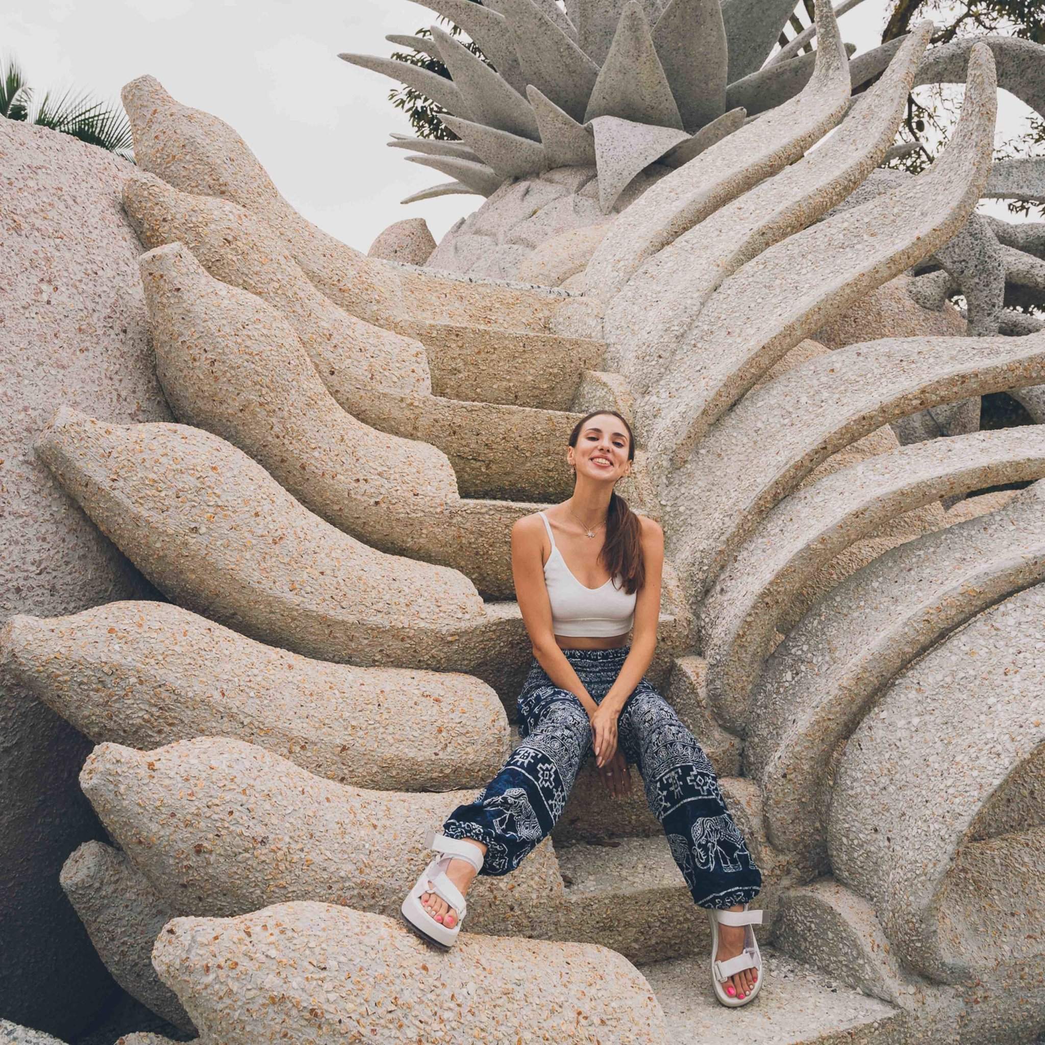 COLOMBO PANTS - Elastic Waist Elepanta Elastic Waist Pants - Buy Today Elephant Pants Jewelry And Bohemian Clothes Handmade In Thailand Help To Save The Elephants FairTrade And Vegan