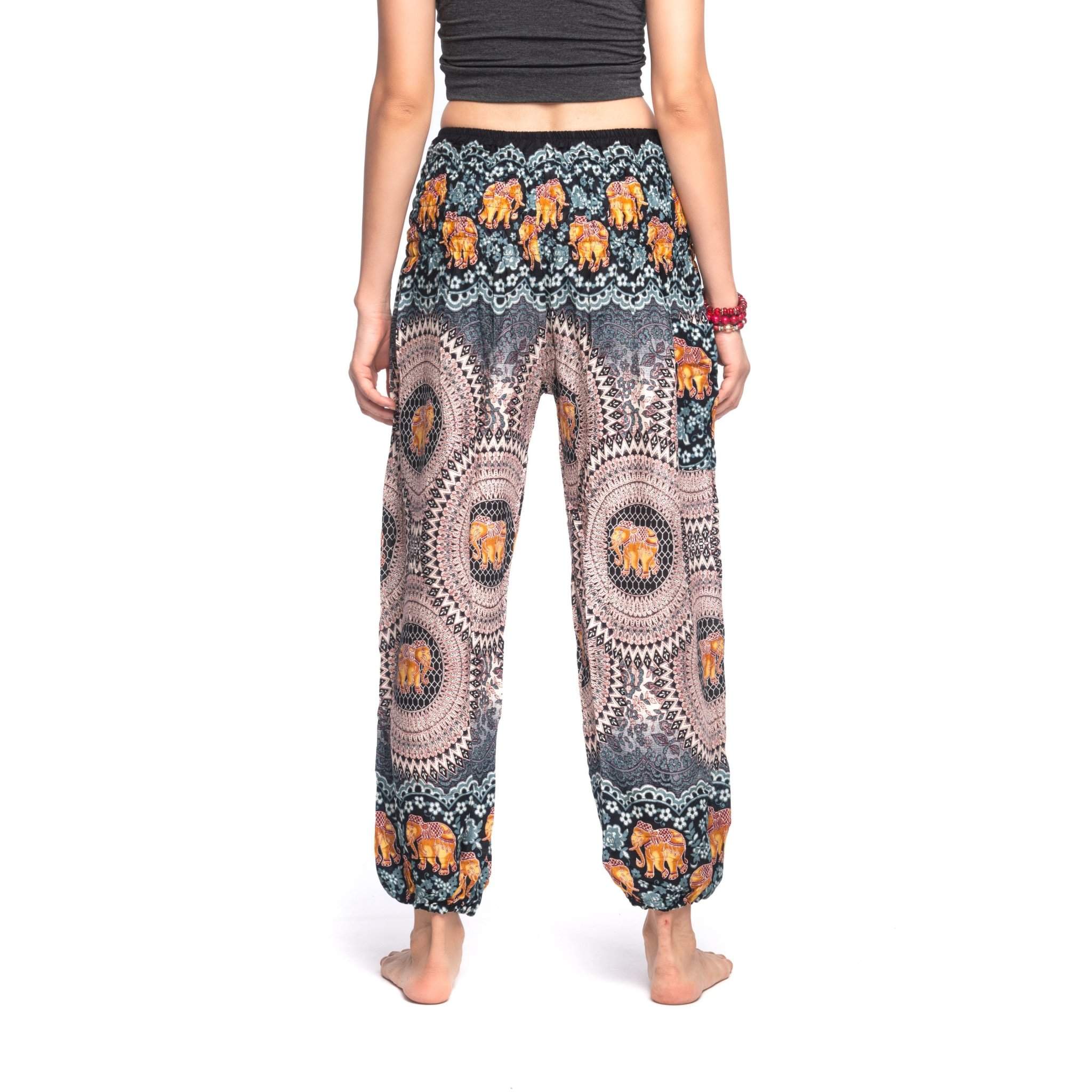 JAIPUR PANTS - Elastic Waist Elepanta Elastic Waist Pants - Buy Today Elephant Pants Jewelry And Bohemian Clothes Handmade In Thailand Help To Save The Elephants FairTrade And Vegan