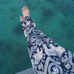 KRABI PANTS - Elastic Waist Elepanta Elastic Waist Pants - Buy Today Elephant Pants Jewelry And Bohemian Clothes Handmade In Thailand Help To Save The Elephants FairTrade And Vegan