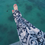 KRABI PANTS - Elastic Waist Elepanta Elastic Waist Pants - Buy Today Elephant Pants Jewelry And Bohemian Clothes Handmade In Thailand Help To Save The Elephants FairTrade And Vegan
