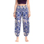 KRABI PANTS - Elastic Waist Elepanta Elastic Waist Pants - Buy Today Elephant Pants Jewelry And Bohemian Clothes Handmade In Thailand Help To Save The Elephants FairTrade And Vegan