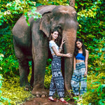 MANDALAY PANTS - Elastic Waists Elepanta Elastic Waist Pants - Buy Today Elephant Pants Jewelry And Bohemian Clothes Handmade In Thailand Help To Save The Elephants FairTrade And Vegan