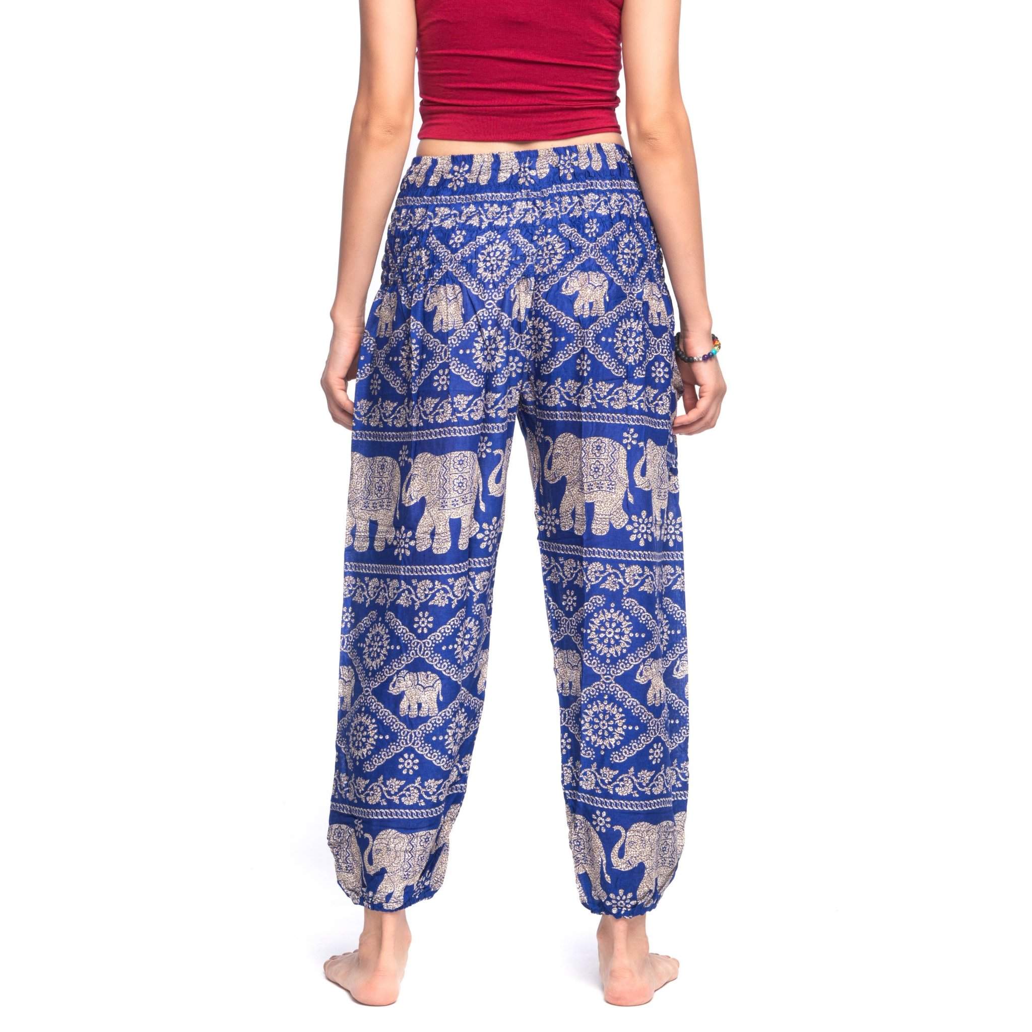 MANDALAY PANTS - Elastic Waists Elepanta Elastic Waist Pants - Buy Today Elephant Pants Jewelry And Bohemian Clothes Handmade In Thailand Help To Save The Elephants FairTrade And Vegan