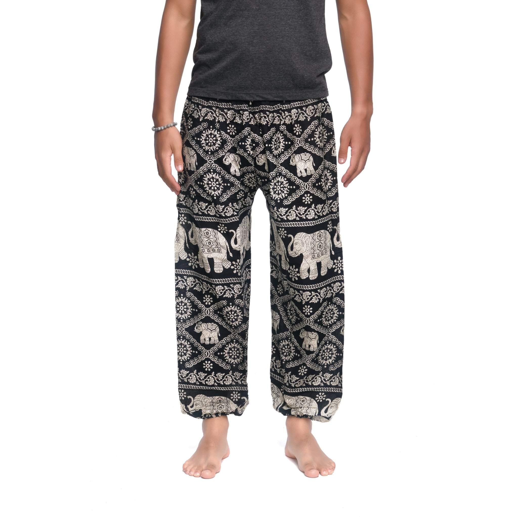 MANDALAY PANTS - Drawstring Elepanta Drawstring Pants - Buy Today Elephant Pants Jewelry And Bohemian Clothes Handmade In Thailand Help To Save The Elephants FairTrade And Vegan