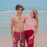 MANDALAY PANTS - Drawstring Elepanta Drawstring Pants - Buy Today Elephant Pants Jewelry And Bohemian Clothes Handmade In Thailand Help To Save The Elephants FairTrade And Vegan