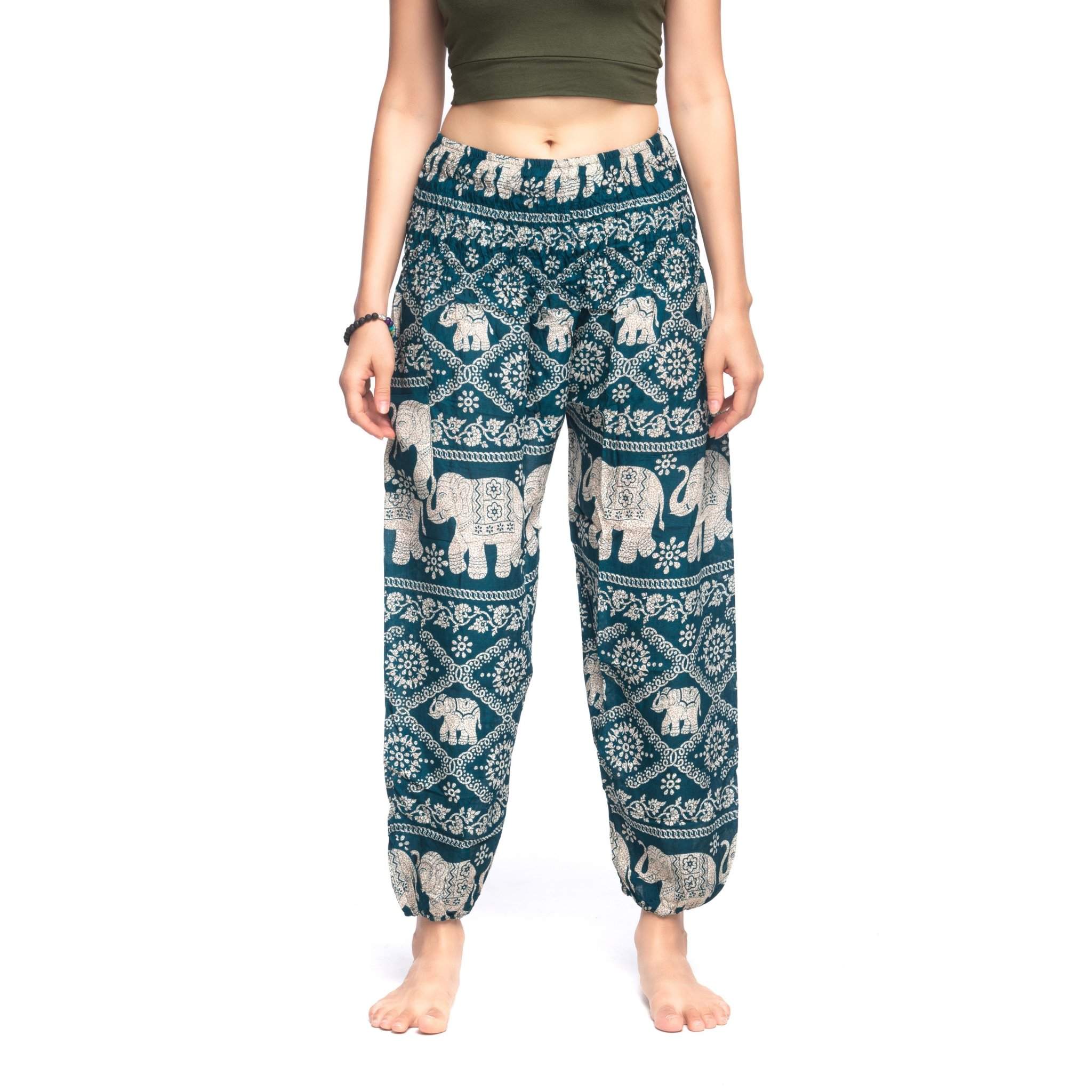 MANDALAY PANTS - Elastic Waists Elepanta Elastic Waist Pants - Buy Today Elephant Pants Jewelry And Bohemian Clothes Handmade In Thailand Help To Save The Elephants FairTrade And Vegan