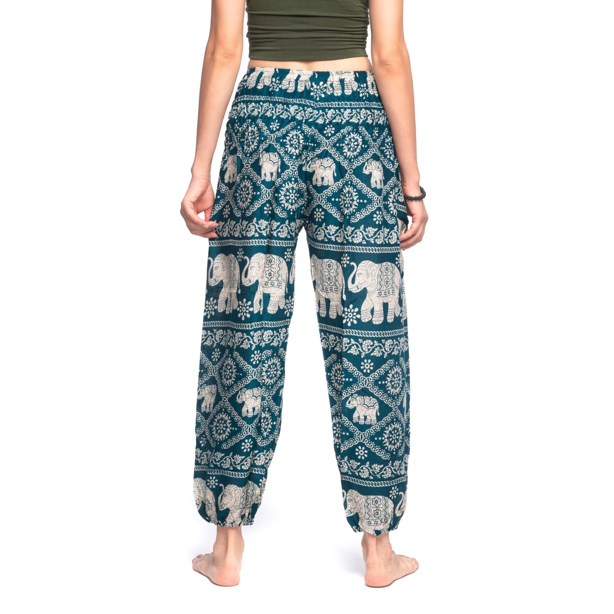 MANDALAY PANTS - Elastic Waists Elepanta Elastic Waist Pants - Buy Today Elephant Pants Jewelry And Bohemian Clothes Handmade In Thailand Help To Save The Elephants FairTrade And Vegan