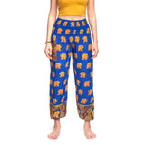 SAVANNA PANTS - Elastic Waist Elepanta Elastic Waist Pants - Buy Today Elephant Pants Jewelry And Bohemian Clothes Handmade In Thailand Help To Save The Elephants FairTrade And Vegan