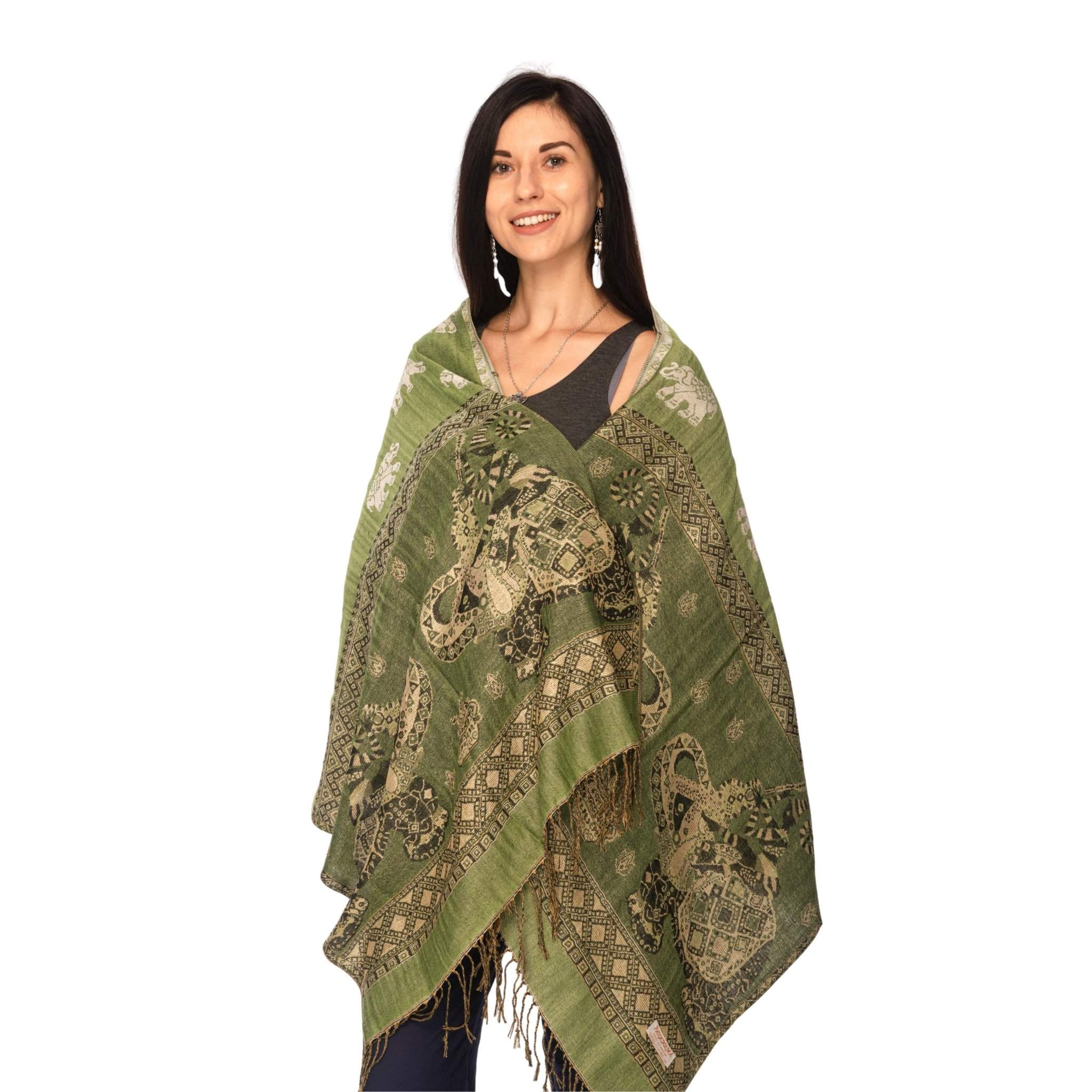 ANGKOR ELEPHANT SCARF Elepanta Scarves - Buy Today Elephant Pants Jewelry And Bohemian Clothes Handmade In Thailand Help To Save The Elephants FairTrade And Vegan