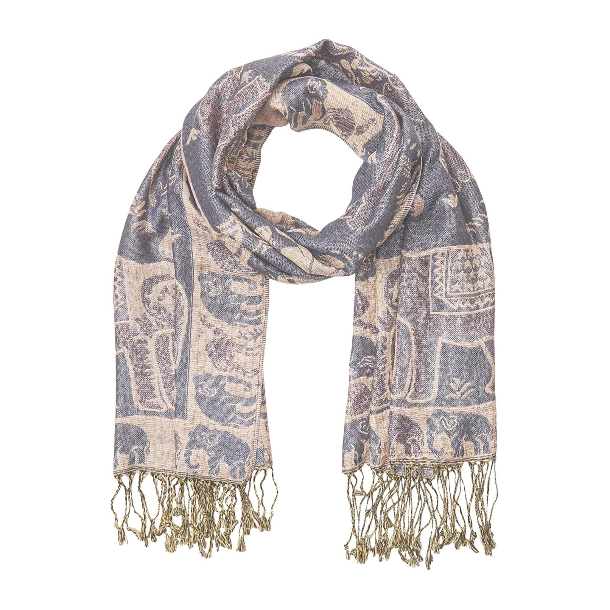 KRABI ELEPHANT SCARF Elepanta Scarves - Buy Today Elephant Pants Jewelry And Bohemian Clothes Handmade In Thailand Help To Save The Elephants FairTrade And Vegan