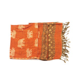 MANDALAY ELEPHANT SCARF Elepanta Scarves - Buy Today Elephant Pants Jewelry And Bohemian Clothes Handmade In Thailand Help To Save The Elephants FairTrade And Vegan