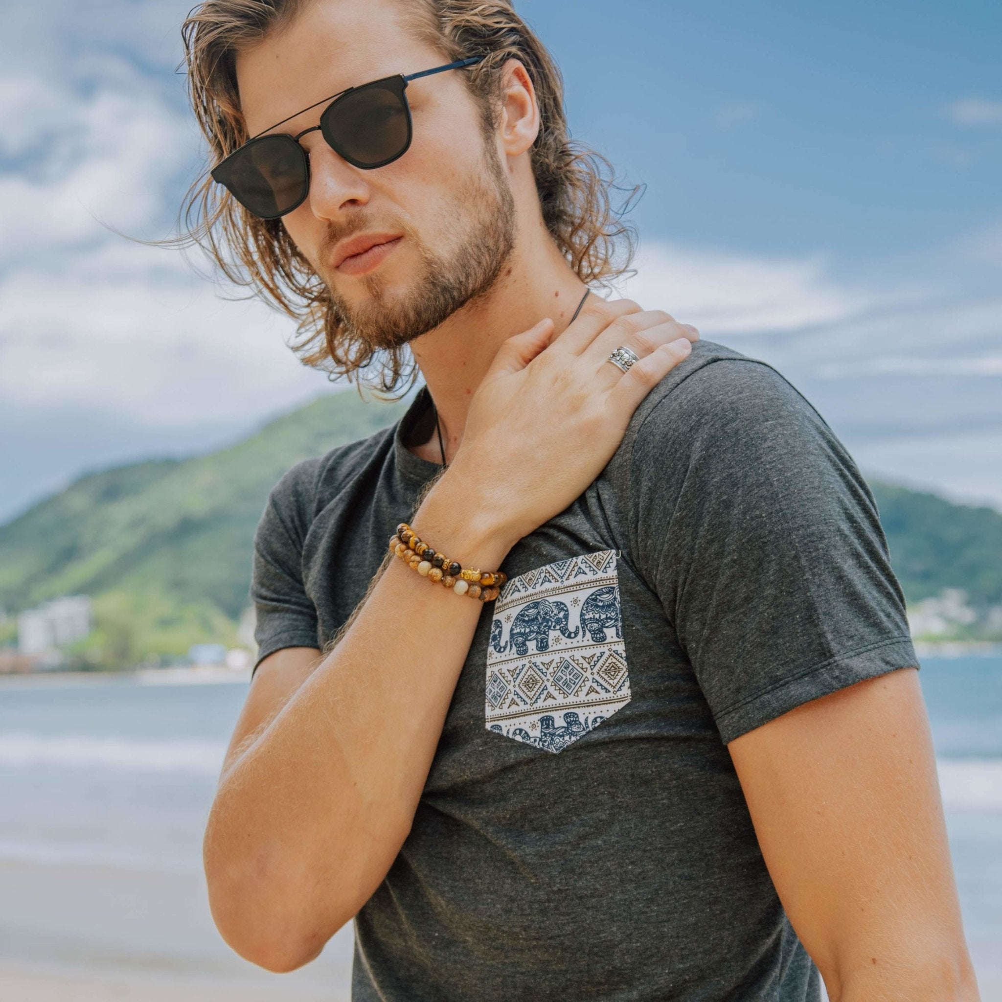 ANGKOR ELEPHANT T-SHIRT Elepanta T-Shirts - Buy Today Elephant Pants Jewelry And Bohemian Clothes Handmade In Thailand Help To Save The Elephants FairTrade And Vegan