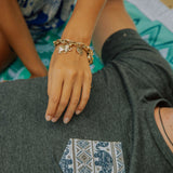 COLOMBO ELEPHANT BRACELET Elepanta Elephant Bracelet - Buy Today Elephant Pants Jewelry And Bohemian Clothes Handmade In Thailand Help To Save The Elephants FairTrade And Vegan