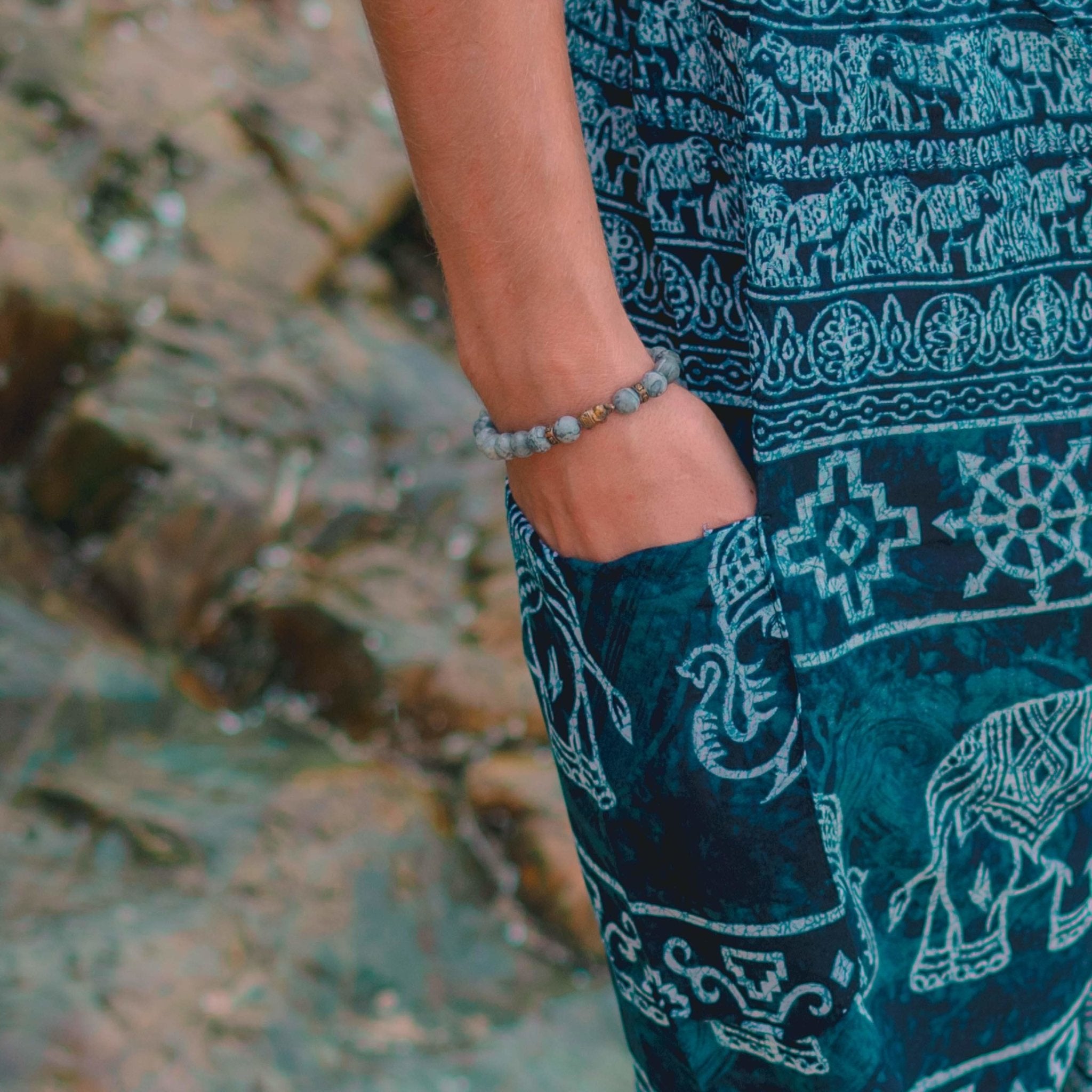 KRABI ELEPHANT BRACELET Elepanta Elephant Bracelet - Buy Today Elephant Pants Jewelry And Bohemian Clothes Handmade In Thailand Help To Save The Elephants FairTrade And Vegan