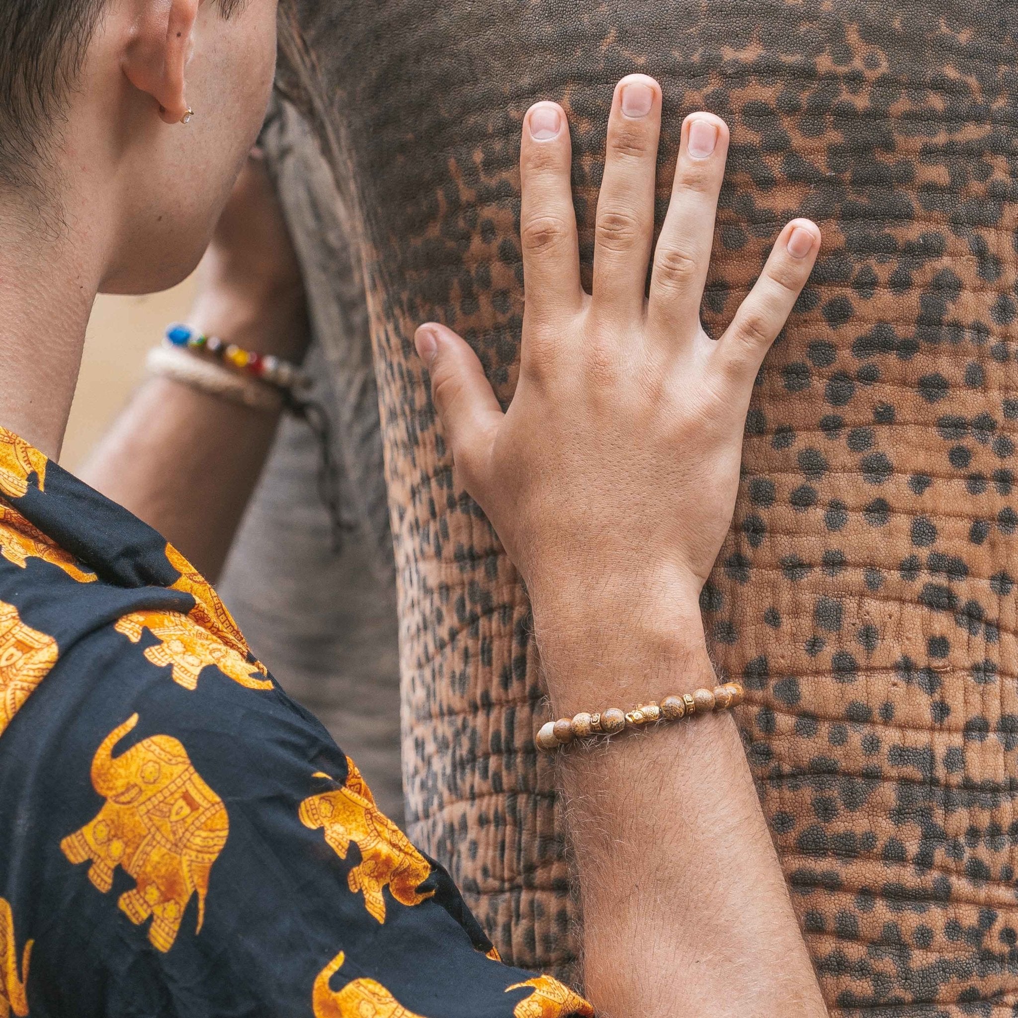 KRABI ELEPHANT BRACELET Elepanta Elephant Bracelet - Buy Today Elephant Pants Jewelry And Bohemian Clothes Handmade In Thailand Help To Save The Elephants FairTrade And Vegan