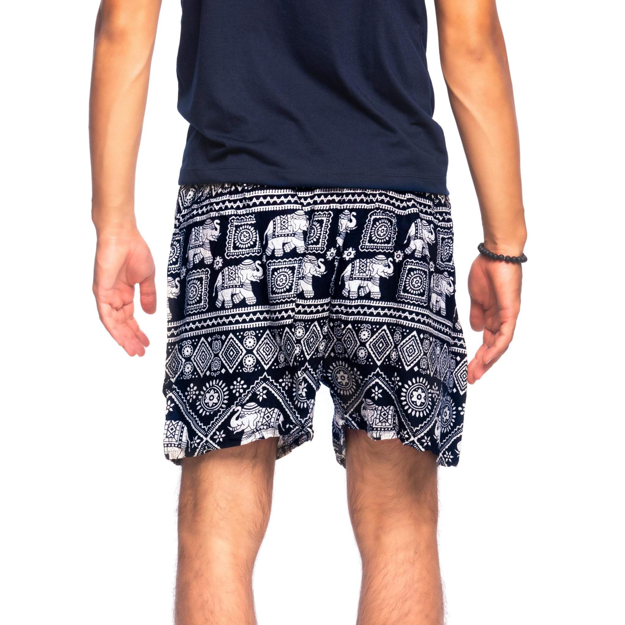 AGRA SHORTS Elepanta Men's Shorts - Buy Today Elephant Pants Jewelry And Bohemian Clothes Handmade In Thailand Help To Save The Elephants FairTrade And Vegan
