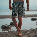 AGRA SHORTS Elepanta Men's Shorts - Buy Today Elephant Pants Jewelry And Bohemian Clothes Handmade In Thailand Help To Save The Elephants FairTrade And Vegan