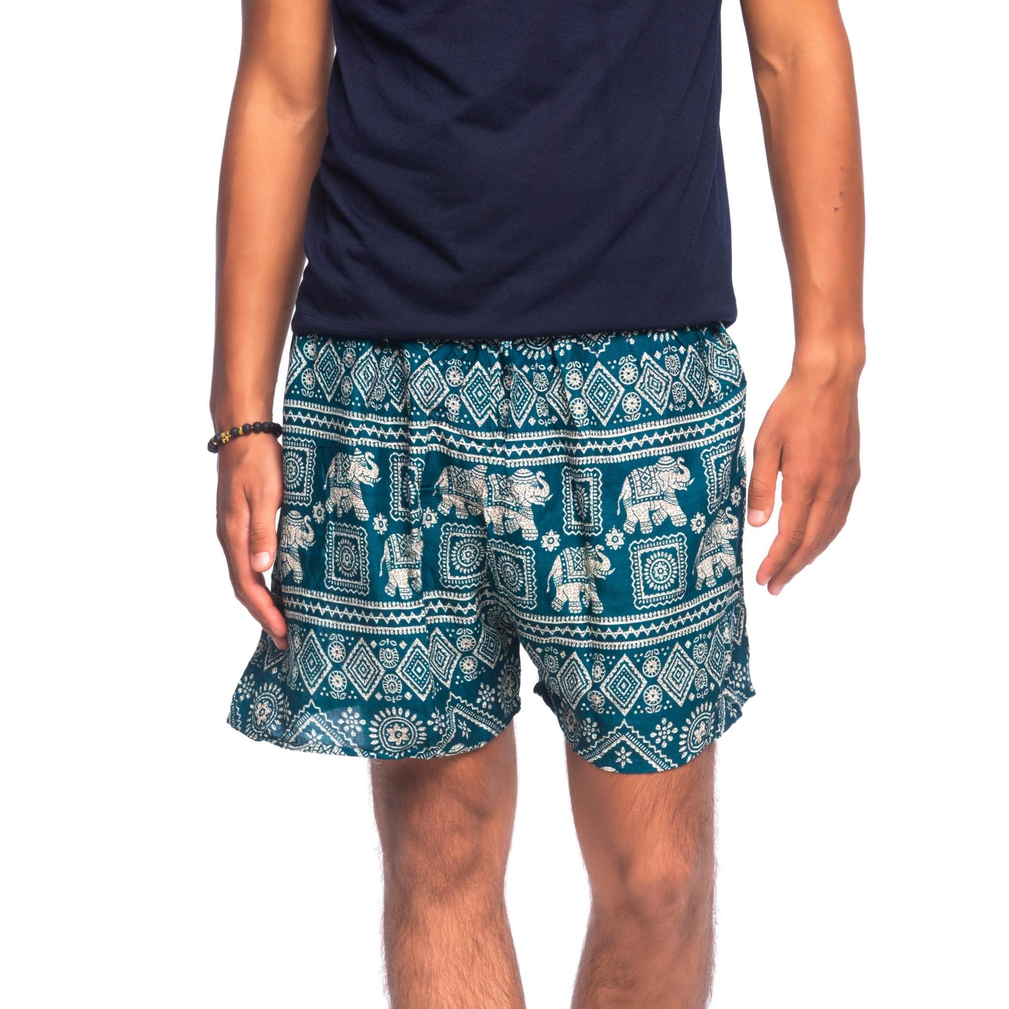 AGRA SHORTS Elepanta Men's Shorts - Buy Today Elephant Pants Jewelry And Bohemian Clothes Handmade In Thailand Help To Save The Elephants FairTrade And Vegan