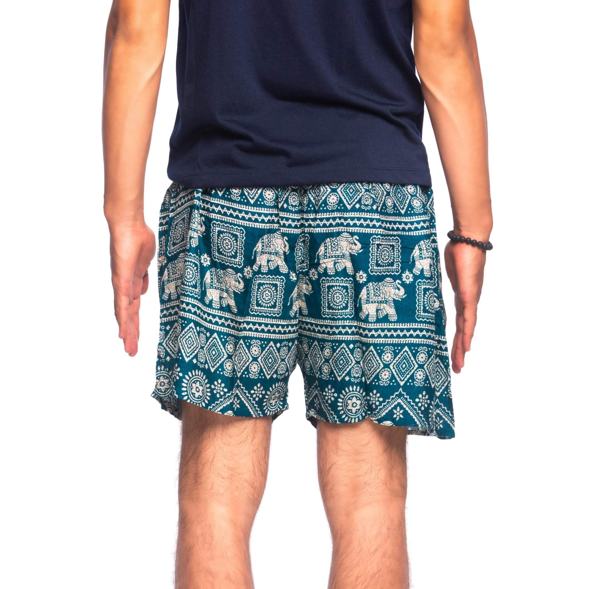 AGRA SHORTS Elepanta Men's Shorts - Buy Today Elephant Pants Jewelry And Bohemian Clothes Handmade In Thailand Help To Save The Elephants FairTrade And Vegan