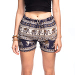 ANGKOR SHORTS Elepanta Women's Shorts - Buy Today Elephant Pants Jewelry And Bohemian Clothes Handmade In Thailand Help To Save The Elephants FairTrade And Vegan