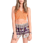 ANGKOR SHORTS Elepanta Women's Shorts - Buy Today Elephant Pants Jewelry And Bohemian Clothes Handmade In Thailand Help To Save The Elephants FairTrade And Vegan