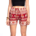 ANGKOR SHORTS Elepanta Women's Shorts - Buy Today Elephant Pants Jewelry And Bohemian Clothes Handmade In Thailand Help To Save The Elephants FairTrade And Vegan