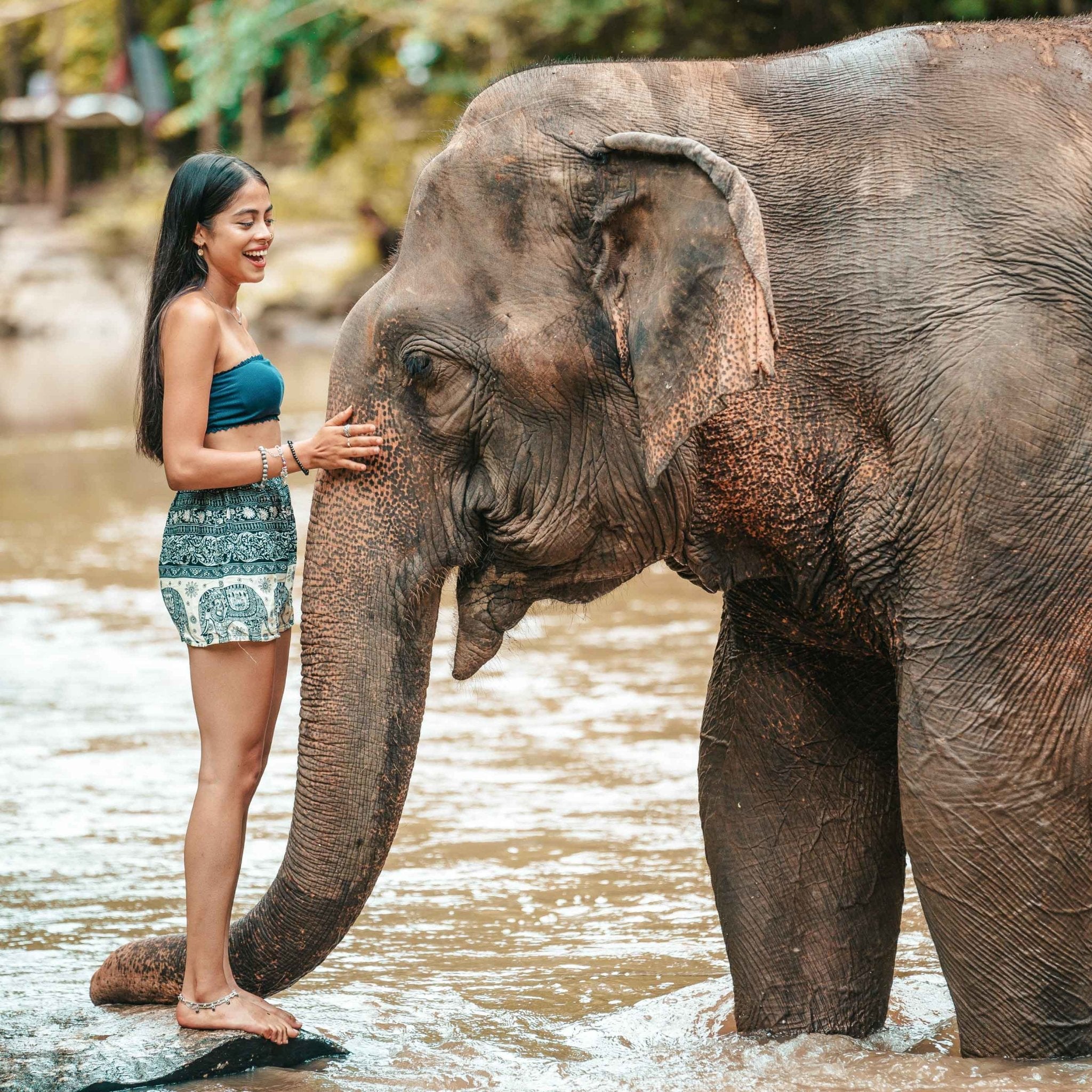BALI SHORTS Elepanta Women's Shorts - Buy Today Elephant Pants Jewelry And Bohemian Clothes Handmade In Thailand Help To Save The Elephants FairTrade And Vegan